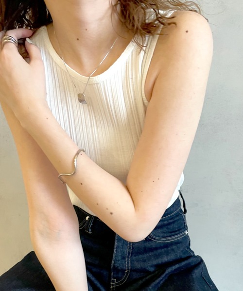 mystic（ミスティック）の「[eau un bijou] thin (necklace)（ネックレス・レディース・シルバー/ゴールド・ONE SIZE）」の8枚目の写真