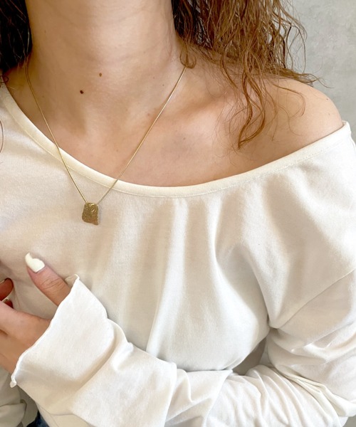 mystic（ミスティック）の「[eau un bijou] thin (necklace)（ネックレス・レディース・シルバー/ゴールド・ONE SIZE）」の7枚目の写真