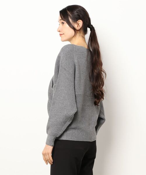 FRP（エフアールピー）の「プルオーバーセーター（ニット/セーター・レディース・ベージュ/ホワイト/グレー/ブラック・FREE）」の9枚目の写真