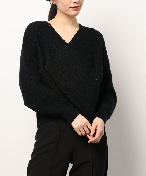 FRP（エフアールピー）の「プルオーバーセーター（ニット/セーター・レディース・ベージュ/ホワイト/グレー/ブラック・FREE）」の2枚目の写真