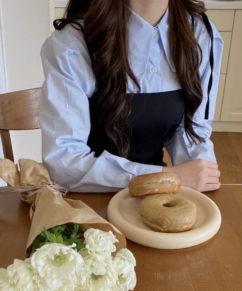 mood for a day（ムードフォーアデイ）の「pure slim onepiece  / ピュアスリムワンピース（ワンピース・レディース・グレー/ブラック・FREE）」の3枚目の写真