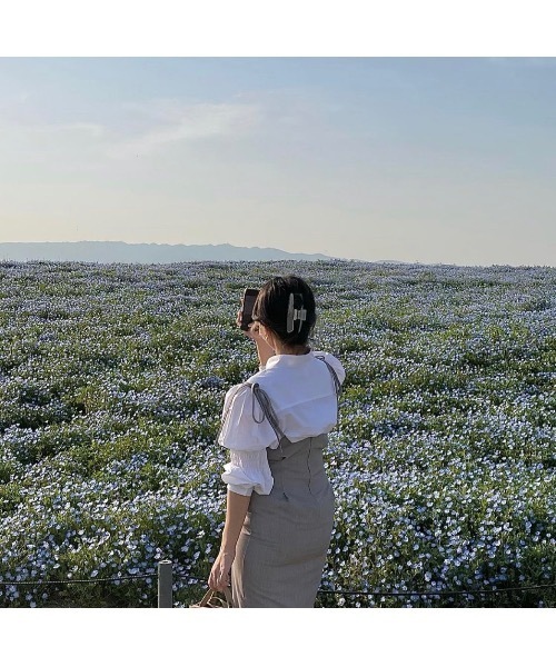 mood for a day（ムードフォーアデイ）の「pure slim onepiece  / ピュアスリムワンピース（ワンピース・レディース・グレー/ブラック・FREE）」の22枚目の写真