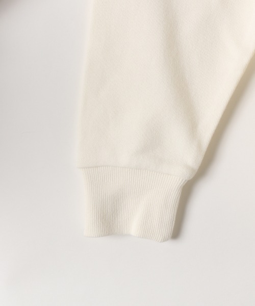 JEANASIS（ジーナシス）の「【KIDS】スソドロストフーディ/257836（パーカー・キッズ・ブラック/グレー/オフホワイト・120/140）」の13枚目の写真