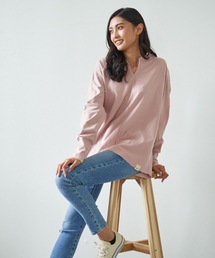 【OP:オーピー】レディース 起毛 クルーネックプルオーバー スウェット/トレーナー