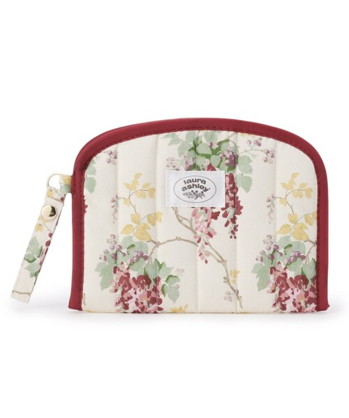 LAURA ASHLEY(ローラアシュレイ)の「ウィステリア柄 マスクケース(マスク・レディース・ライトパープル/ワイン系・00)」の10枚目の写真