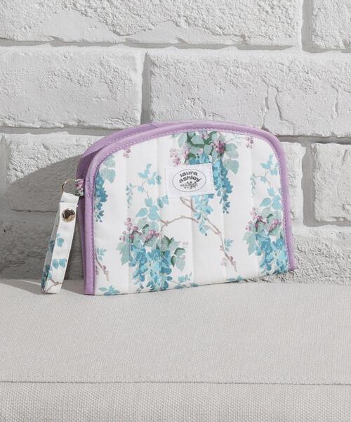 LAURA ASHLEY(ローラアシュレイ)の「ウィステリア柄 マスクケース(マスク・レディース・ライトパープル/ワイン系・00)」の8枚目の写真
