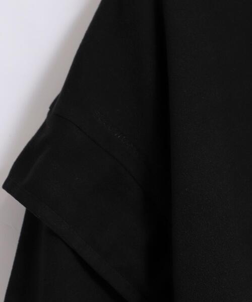 FEELING MADE（フィーリングメイド）の「FEELING MADE ストレッチマイクロフリース ショルダーコンシャス プルオーバー（Tシャツ/カットソー・レディース・ブラック/オリーブ/ナチュラル・FREE）」の19枚目の写真
