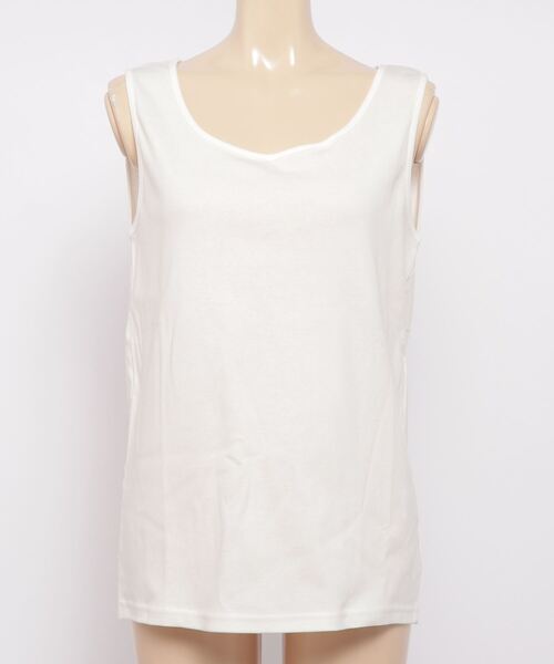 PUNYUS(プニュズ)の「タンクトップ(タンクトップ・レディース・ホワイト/ブラック・2/1/3/4)」の1枚目の写真