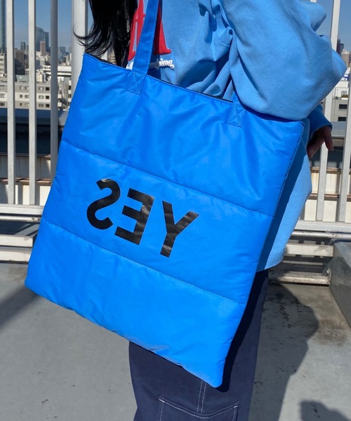 SHAGGIE（シャギー）の「YES反転キルティングトートバッグ（トート