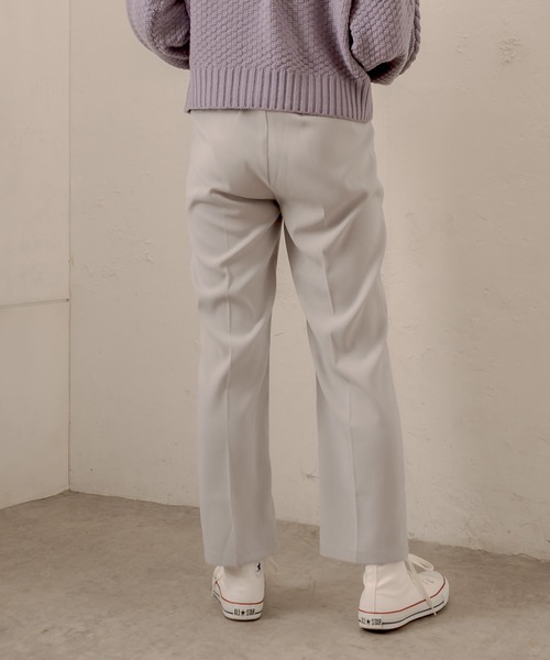 OLIVE des OLIVE(オリーブデオリーブ)の「ショコラスラックスパンツ(スラックス・レディース・ライトグレー/ダークベージュ/グリーン・SMALL/MEDIUM)」の19枚目の写真
