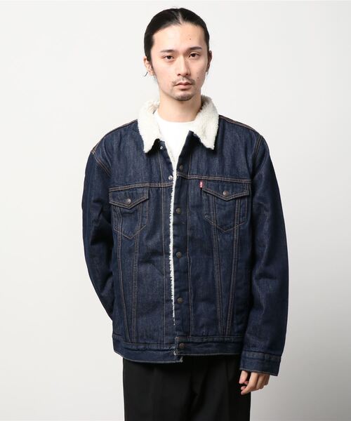 Levi's(リーバイス)の「Levi's/リーバイス TYPE 3 シェルパ デニムジャケット ROCKRIDGE(デニムジャケット・メンズ・インディゴブルー・S/M/L/XL)」の11枚目の写真
