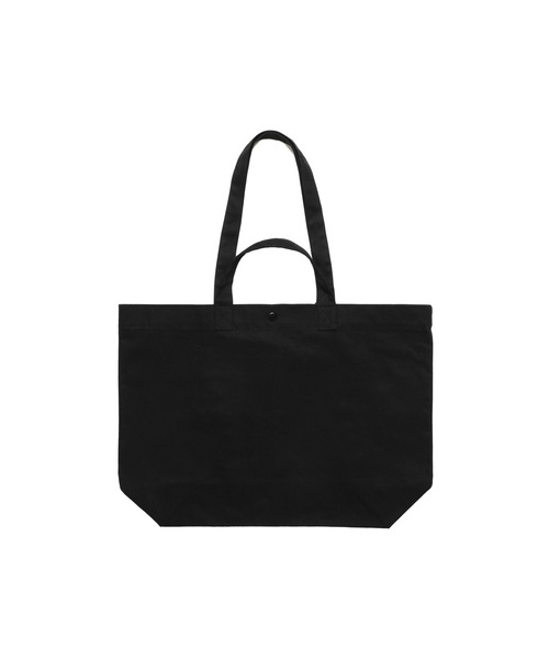 DOUBLE CHEESEBURGER（ダブルチーズバーガー）の「ダブルチーズバーガー トートバッグ -Cheese- / DOUBLE CHEESEBURGER Tote Bag -Cheese-（トートバッグ・メンズ・アイボリー/ブラック・FREE）」の9枚目の写真