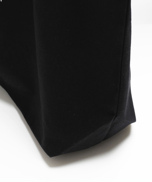 DOUBLE CHEESEBURGER（ダブルチーズバーガー）の「ダブルチーズバーガー トートバッグ -Cheese- / DOUBLE CHEESEBURGER Tote Bag -Cheese-（トートバッグ・メンズ・アイボリー/ブラック・FREE）」の12枚目の写真