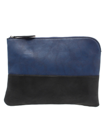 VENCEEXCHANGE | フェイクレザーバイカラークラッチBAG             (クラッチバッグ)
