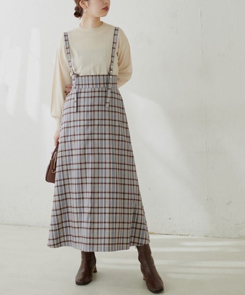 セール ドット釦デザイン2wayスカート ワンピース Natural Couture ナチュラルクチュール のファッション通販 Zozotown