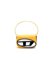 DIESEL | レディース ラウンドDロゴ カラーブロック レザー クロスボディバッグ(ショルダーバッグ)