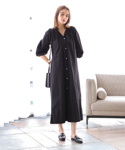 VIVIAN（ヴィヴィアン）の「スクエアトゥノットデザインベルトスリッパミュール（パンプス・レディース・ブラック/ブラウン/グレー系その他7/アイボリー・S/M/L/LL）」の9枚目の写真