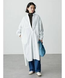 AMERICAN HOLIC | バンドカラーシャツワンピース(ワンピース)