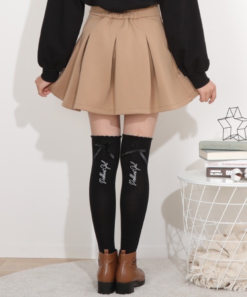 PINKHUNT(ピンクハント)の「PINKHUNT ボリューム スカート 6355K(デニムスカート・キッズ・ベージュ/ブラック・140cm/130cm/150cm/160cm/120cm)」の8枚目の写真