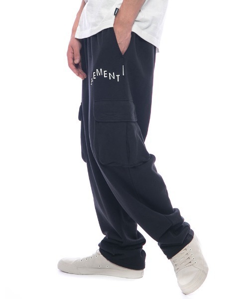 ELEMENT（エレメント）の「ELEMENT メンズ SHOD PANTS CA_50 ARCHIES スウェットパンツ 【2022年春夏モデル】/エレメントカーゴスウェットパンツ（カーゴパンツ・メンズ・グレー/ブラック/オフホワイト・X-LARGE/LARGE/MEDIUM）」の6枚目の写真