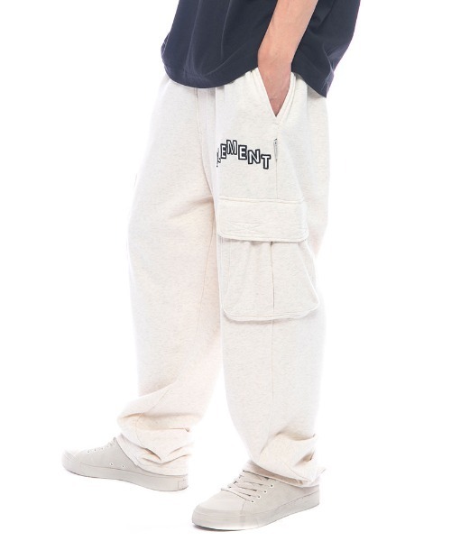 ELEMENT（エレメント）の「ELEMENT メンズ SHOD PANTS CA_50 ARCHIES スウェットパンツ 【2022年春夏モデル】/エレメントカーゴスウェットパンツ（カーゴパンツ・メンズ・グレー/ブラック/オフホワイト・X-LARGE/LARGE/MEDIUM）」の11枚目の写真