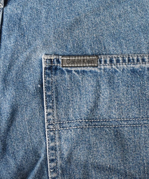Calvin Klein Jeans（カルヴァンクラインジーンズ）の「【ヴィンテージ古着】90's Calvin Klein Jeans/カルヴァンクラインジーンズ デニム オーバーオール（サロペット/オーバーオール・メンズ・ブルー・MEDIUM）」の4枚目の写真