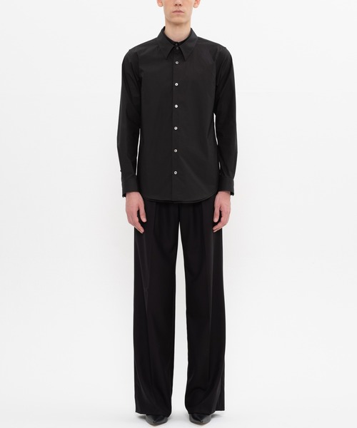 DRESSEDUNDRESSED（ドレスドアンドレスド）の「DRESSEDUNDRESSED Layered Shirt (DUS22103)（シャツ/ブラウス・メンズ・ホワイト/ブラック・2/4/3）」の16枚目の写真