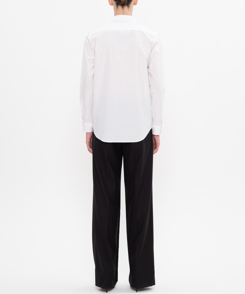 DRESSEDUNDRESSED（ドレスドアンドレスド）の「DRESSEDUNDRESSED Layered Shirt (DUS22103)（シャツ/ブラウス・メンズ・ホワイト/ブラック・2/4/3）」の3枚目の写真