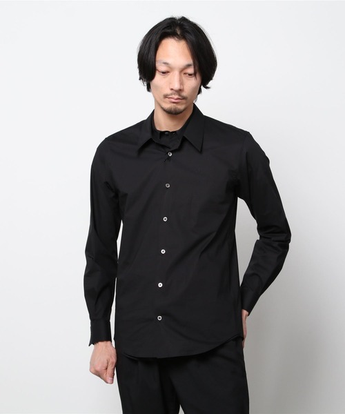 DRESSEDUNDRESSED（ドレスドアンドレスド）の「DRESSEDUNDRESSED Layered Shirt (DUS22103)（シャツ/ブラウス・メンズ・ホワイト/ブラック・2/4/3）」の18枚目の写真