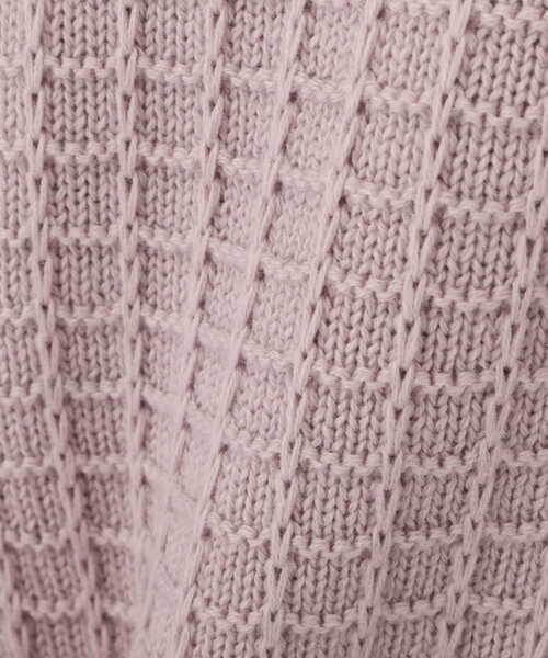 PROPORTION BODY DRESSING（プロポーションボディドレッシング）の「チェック編みニットプルオーバー / 1212170207（ニット/セーター・レディース・ネイビー/オフホワイト/ピンク・SMALL/MEDIUM）」の22枚目の写真