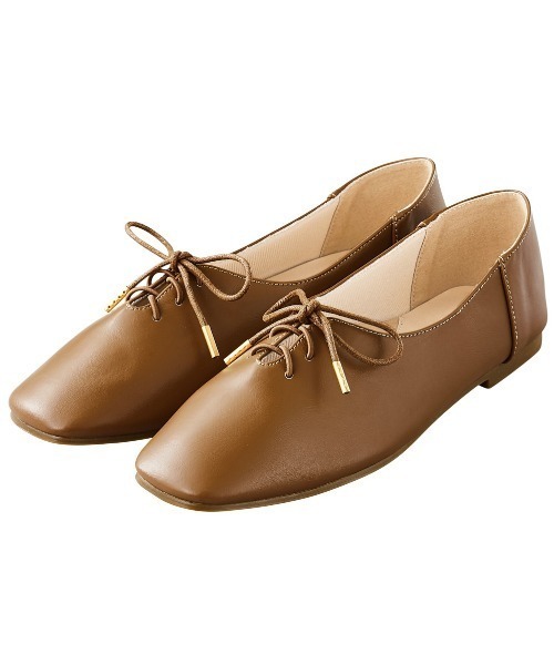 NICE CLAUP(ナイスクラップ)の「【NICE CLAUP】フラットシューズ(その他シューズ・レディース・ベージュ/ブラック/アイボリー/ブラウン・MEDIUM/LARGE/SMALL/X-LARGE)」の7枚目の写真