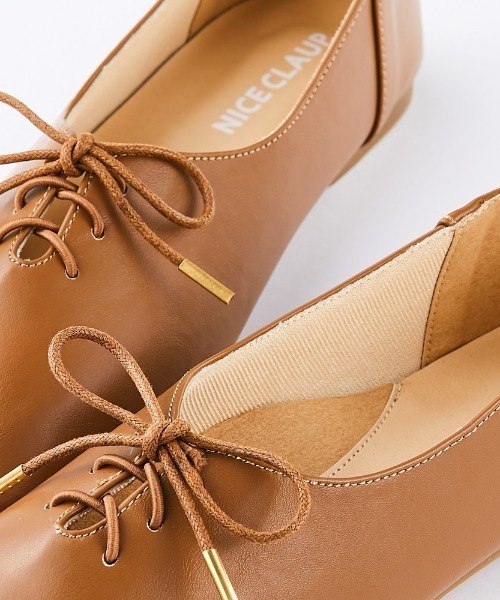 NICE CLAUP(ナイスクラップ)の「【NICE CLAUP】フラットシューズ(その他シューズ・レディース・ベージュ/ブラック/アイボリー/ブラウン・MEDIUM/LARGE/SMALL/X-LARGE)」の10枚目の写真