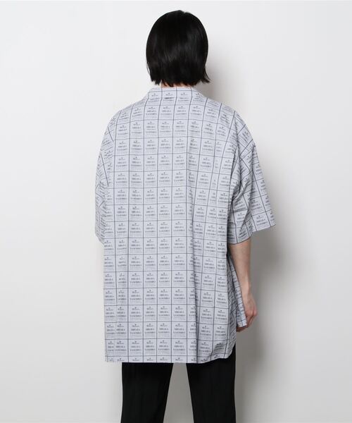 Maison MIHARA YASUHIRO（メゾンミハラヤスヒロ）の「MMY Tag Half Sleeve Shirt（シャツ/ブラウス・メンズ・ホワイト/ブラック・44/46/48）」の5枚目の写真
