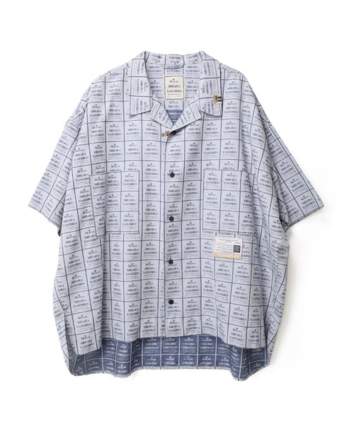 Maison MIHARA YASUHIRO（メゾンミハラヤスヒロ）の「MMY Tag Half Sleeve Shirt（シャツ/ブラウス・メンズ・ホワイト/ブラック・44/46/48）」の3枚目の写真