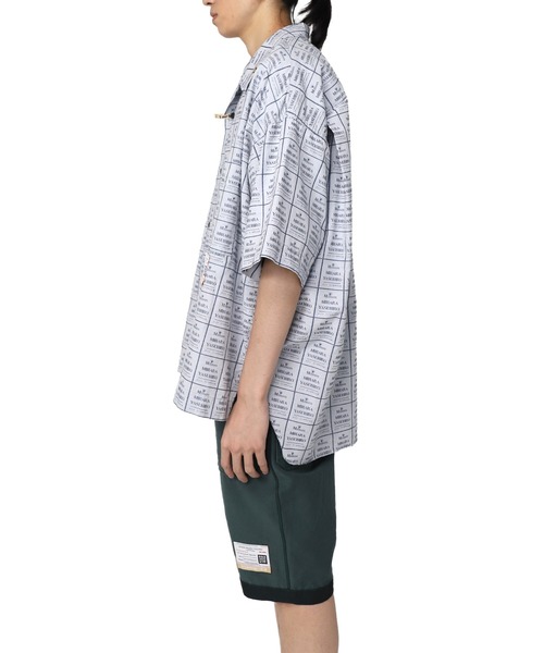 Maison MIHARA YASUHIRO（メゾンミハラヤスヒロ）の「MMY Tag Half Sleeve Shirt（シャツ/ブラウス・メンズ・ホワイト/ブラック・44/46/48）」の8枚目の写真