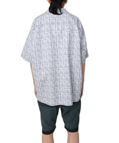 Maison MIHARA YASUHIRO（メゾンミハラヤスヒロ）の「MMY Tag Half Sleeve Shirt（シャツ/ブラウス・メンズ・ホワイト/ブラック・44/46/48）」の12枚目の写真