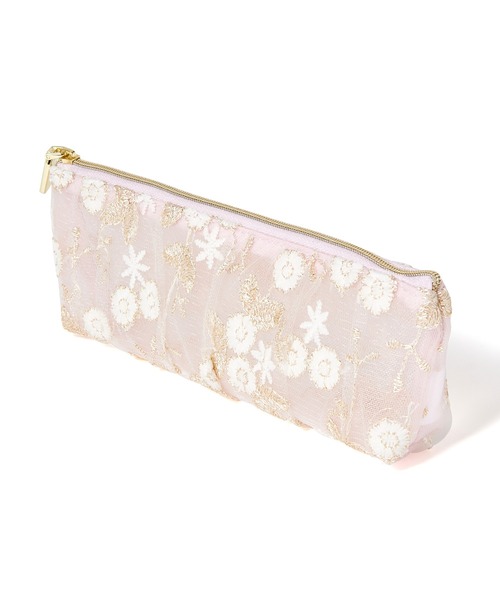 Francfranc（フランフラン）の「チュール ペンケース ピンク（その他小物・レディース・ピンク・FREE）」の2枚目の写真