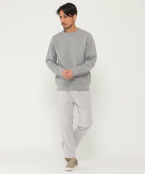 IKKA LOUNGE（イッカラウンジ）の「イージーケアイージーアンクルパンツ（その他パンツ・メンズ・ライトグレー/オリーブ・XL/L/S/M）」の9枚目の写真