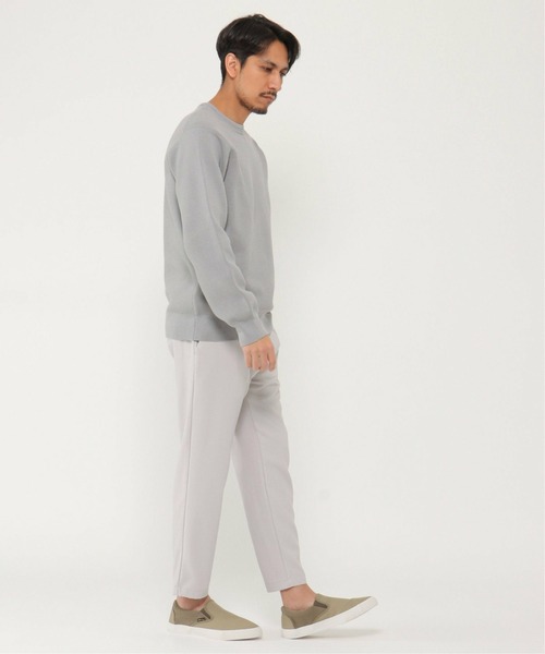IKKA LOUNGE（イッカラウンジ）の「イージーケアイージーアンクルパンツ（その他パンツ・メンズ・ライトグレー/オリーブ・XL/L/S/M）」の8枚目の写真