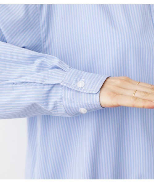 RODEO CROWNS WIDE BOWL（ロデオクラウンズワイドボウル）の「ボタンダウンシャツワンピース（シャツワンピース・レディース・グリーン系その他/ブルー系その他2・FREE）」の13枚目の写真