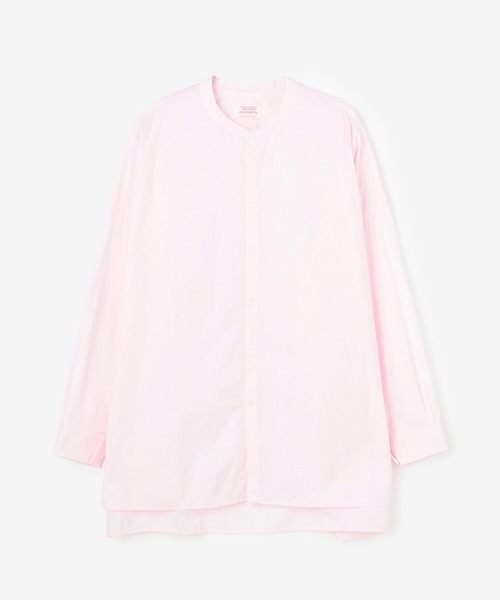 GALLEGO DESPORTES（ギャレゴデスポート）の「GALLEGO DESPORTES | ラージバンドカラーシャツ MEN（シャツ/ブラウス・メンズ・ピンク/ブルー/アイボリー・MEDIUM/LARGE）」の10枚目の写真