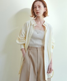 natural couture | 旬顔!ストライプビッグシャツ(シャツ/ブラウス)