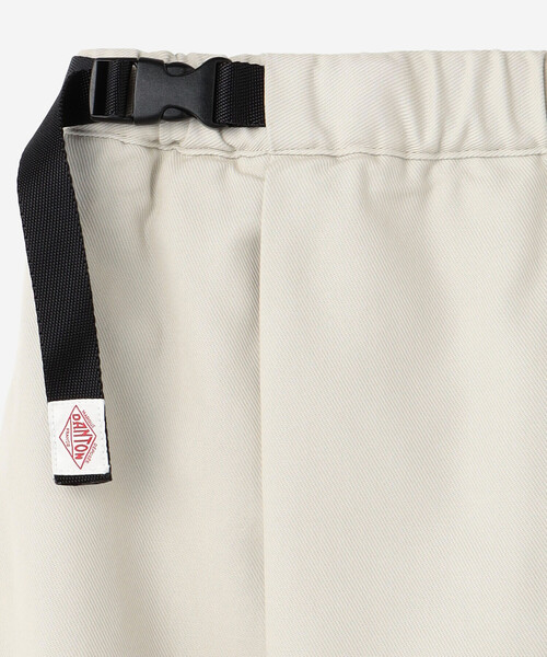 DANTON（ダントン）の「DANTON | カツラギツイル イージースカート WOMEN（スカート・レディース・ベージュ/ライトグレー・36）」の4枚目の写真