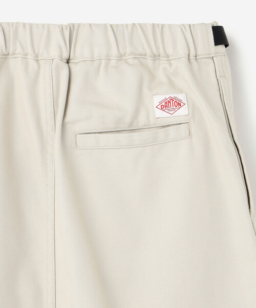 DANTON（ダントン）の「DANTON | カツラギツイル イージースカート WOMEN（スカート・レディース・ベージュ/ライトグレー・36）」の5枚目の写真