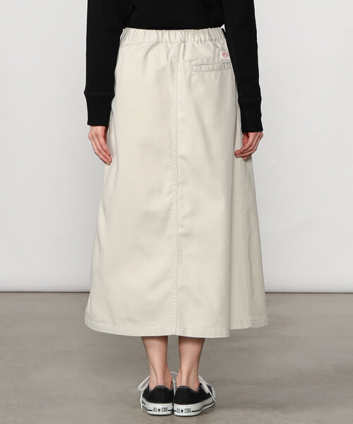 DANTON（ダントン）の「DANTON | カツラギツイル イージースカート WOMEN（スカート・レディース・ベージュ/ライトグレー・36）」の8枚目の写真