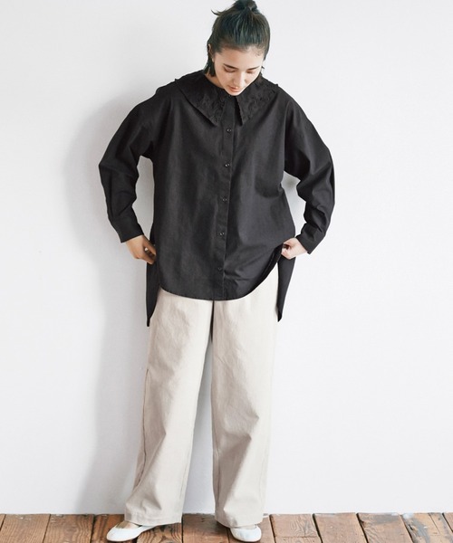 avecmoi(アヴェクモワ)の「【佐藤かなさんプロデュース】 avecmoiコーデュロイパンツ<ライトグレー>(その他パンツ・レディース・ライトグレー・MEDIUM/LARGE/X-LARGE/SMALL)」の7枚目の写真