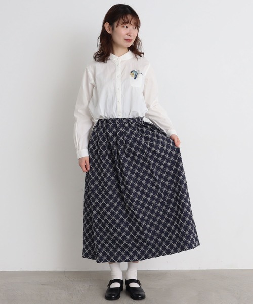 chambre de charme（シャンブルドゥシャーム）の「△cdc レモンとミモザのブローチ（ブローチ/コサージュ・レディース・サックスブルー/アイボリー・FREE）」の14枚目の写真