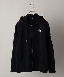 *THE NORTH FACE: スクエア ロゴ スウェット ジップ パーカ