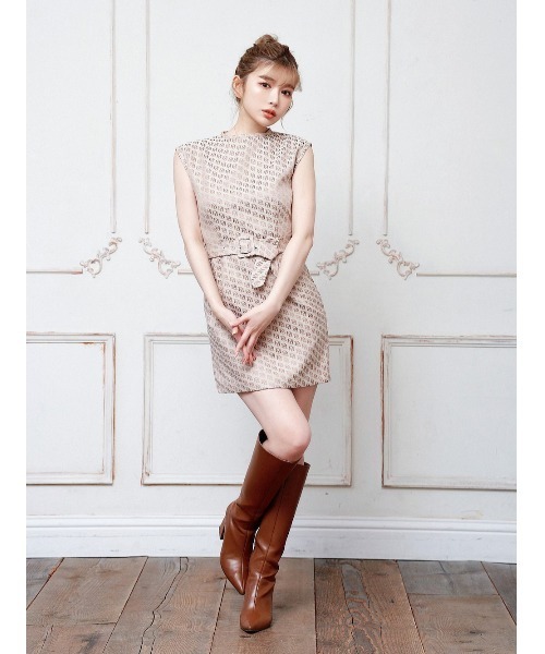 DRジャガードミニワンピース DRジャガードミニワンピース（ワンピース）｜Darich（ダーリッチ