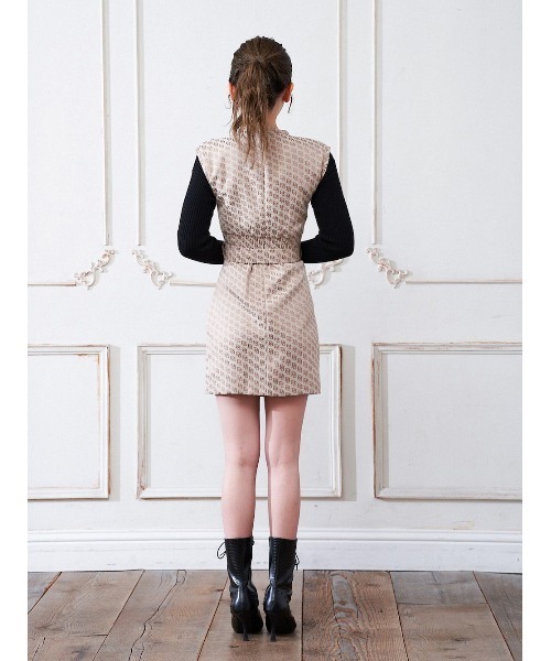 DRジャガードミニワンピース DRジャガードミニワンピース（ワンピース）｜Darich（ダーリッチ